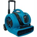 Xpower Manufacure XPOWER Stackable Air Mover With Telescopic Handle & Wheels, 3 Speed, 1/2 HP, 2800 CFM P-630HC